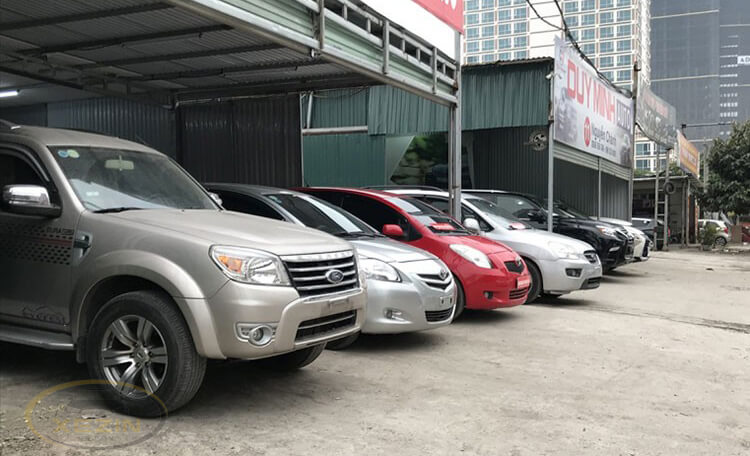 thu mua xe của các công ty liên doanh